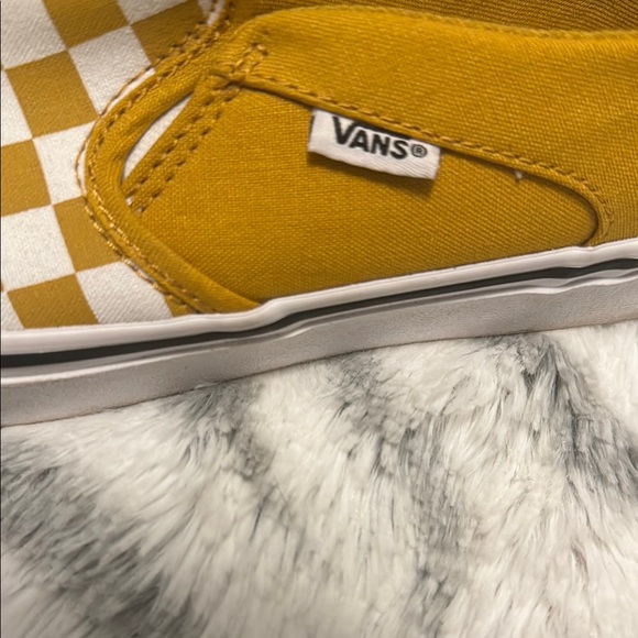 Vans Yellow Checkered Women’s size 9 EUC - Picture 7 of 7